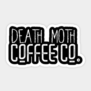 Death Moth Coffee Logo Sticker